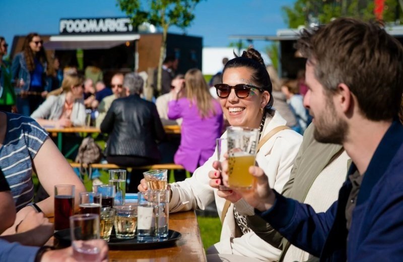 Bedrijfsfeest of festival