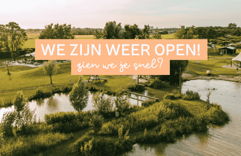 We zijn weer geopend!