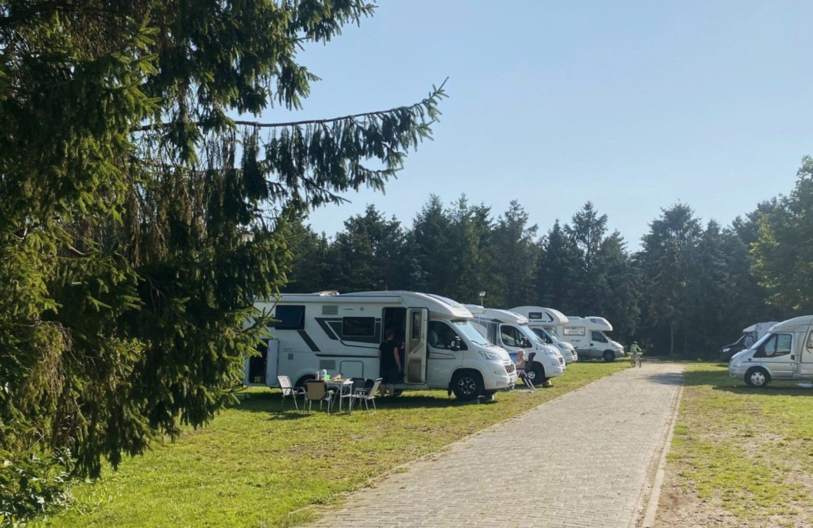 Camperplaats verhard