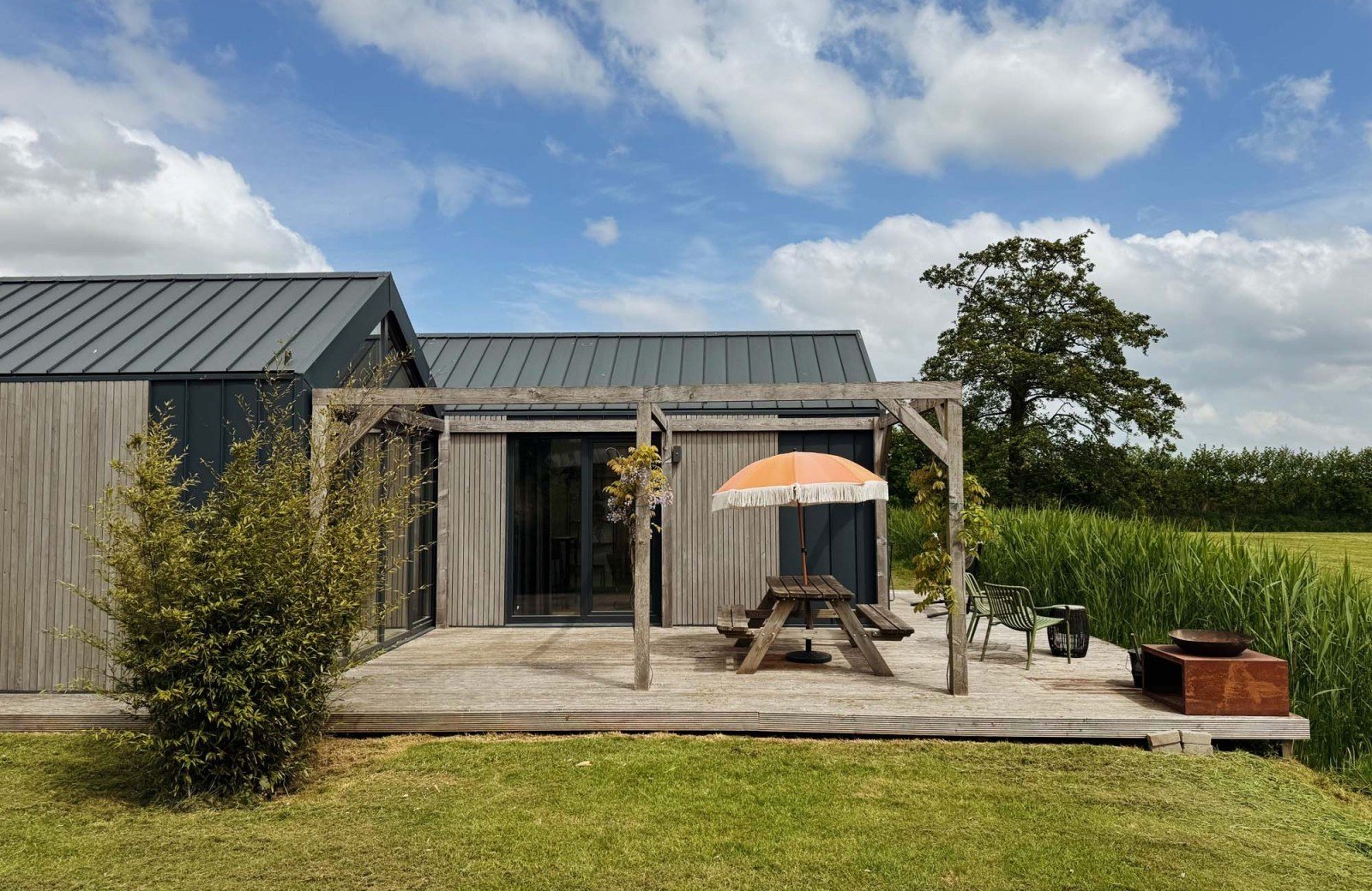 Urban Lodge met sauna Weidezicht